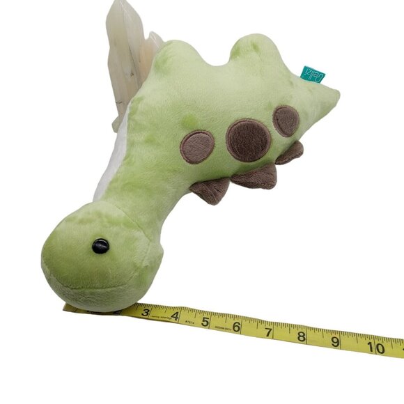 Bellzi Brontosaurus Stuffed Animal Plush Green Bronti Dinosaur 12 Inch - Picture 6 of 10